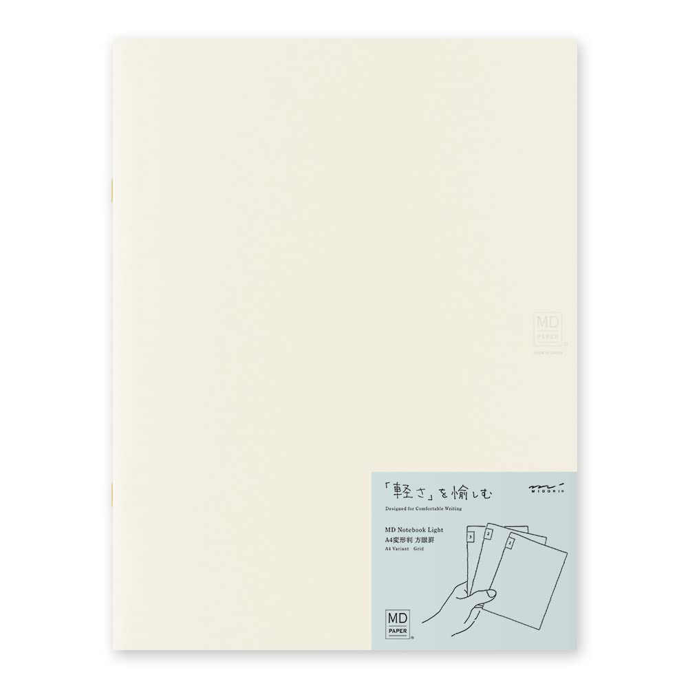 MD Notebook Light <A4 Variant> Gridded 3pcs Pack A (old code 15217006)