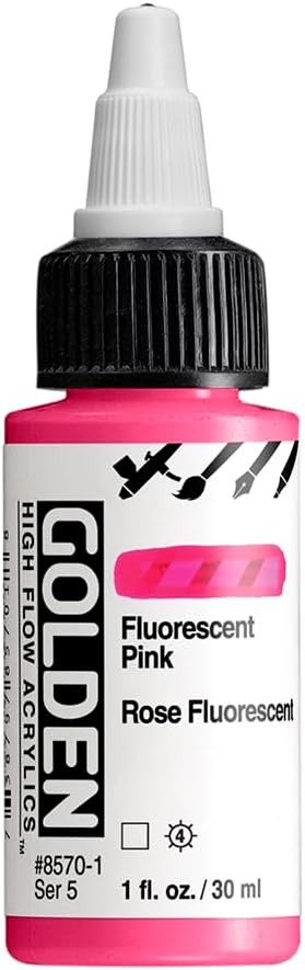 Golden High Flow 30ml Fluorescent Pink