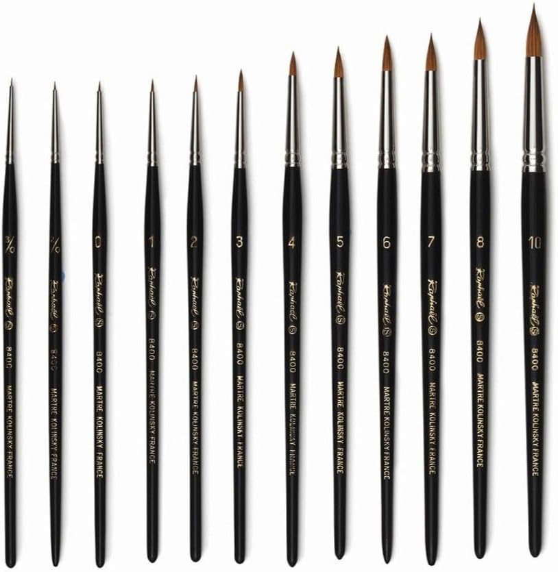 Raphael SABLE Short Round Series 8400 Size 00