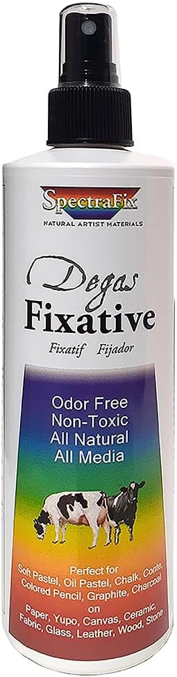 Spectrafix DEGAS Pastel Fixative PUMP 12oz (360ml)