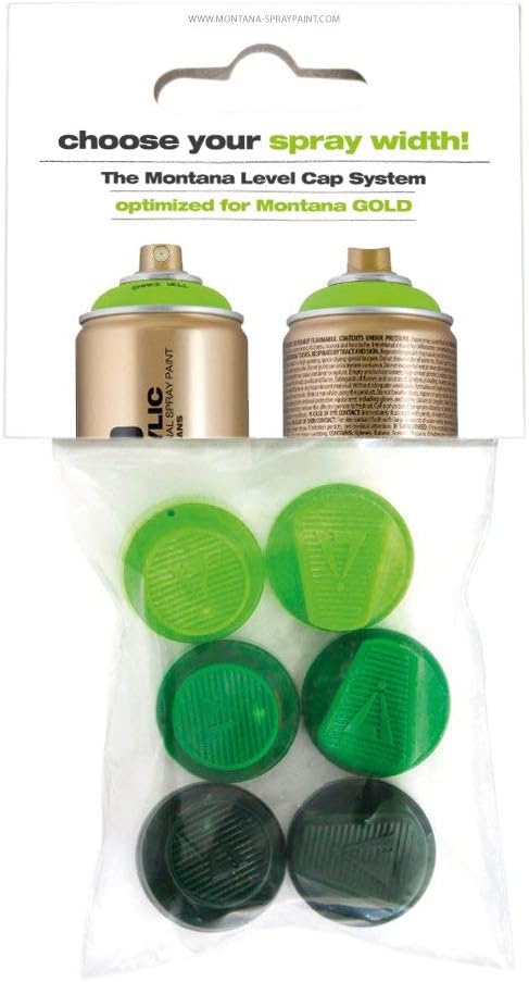 Montana PACK OF 6 LEVEL CAPS [292910]