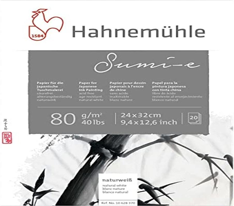 Hahnemuhle Sumi-e Pad 24x32cm 80gsm