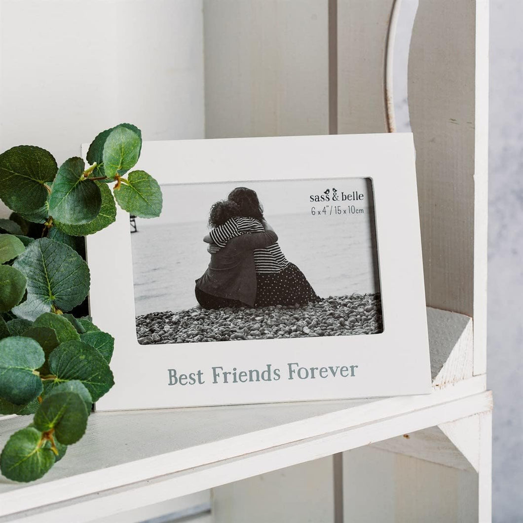 Best Friends Forever Photo Frame White