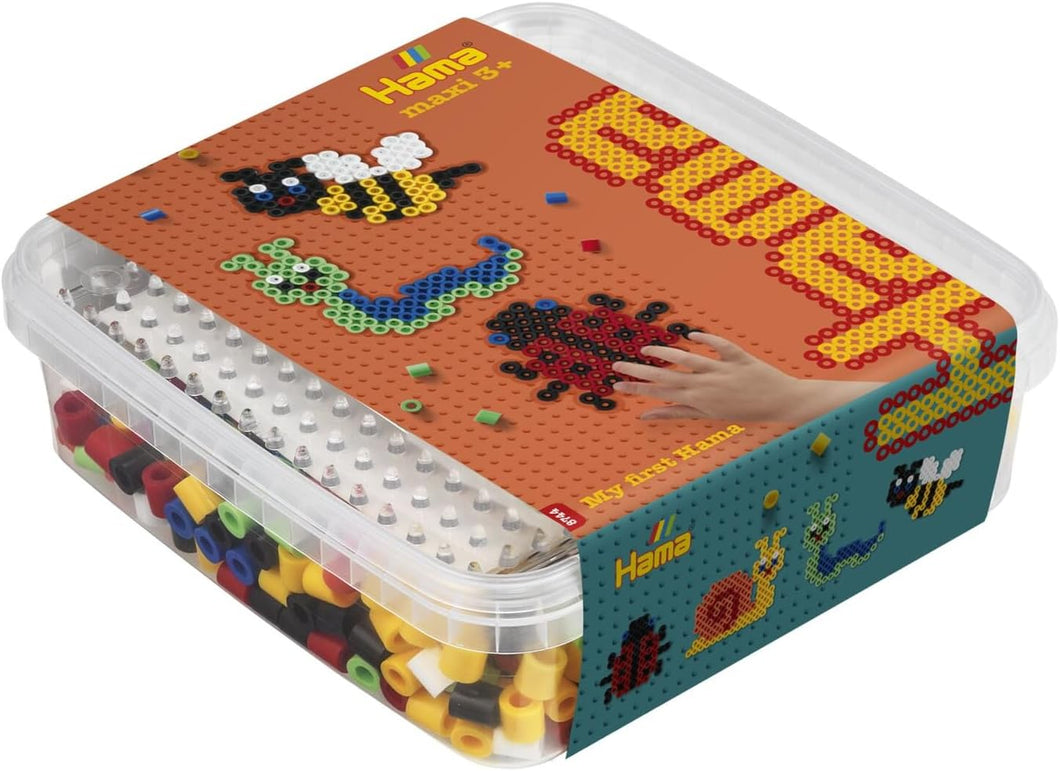 Maxi - My First Hama Garden Beads & Pegboard in Tub - New Design for 2024