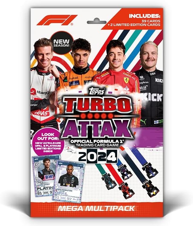 F1 Turbo Attax 2024 Eco Mega Multipacks