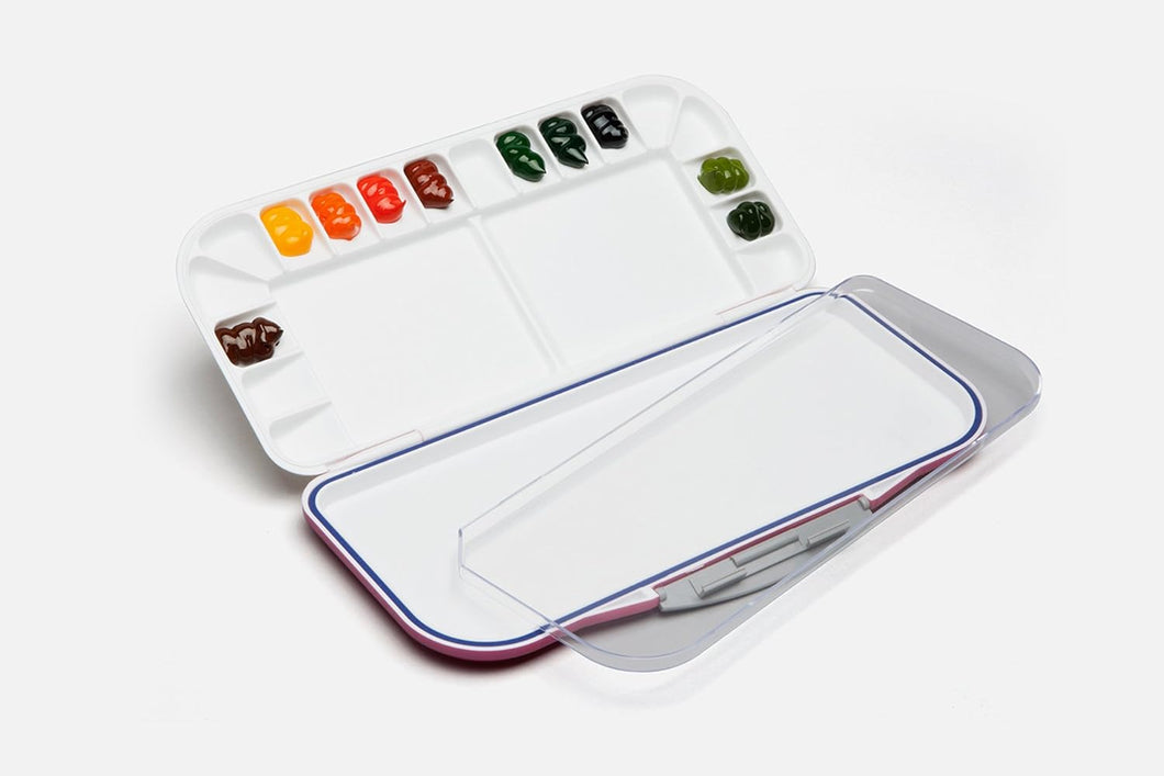Mijello Folding Plastic Palette FUSION 18 BLUE