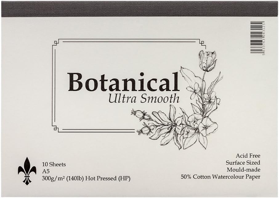 RKB BOTANICAL ULTRA SMOOTH 300GSM A5