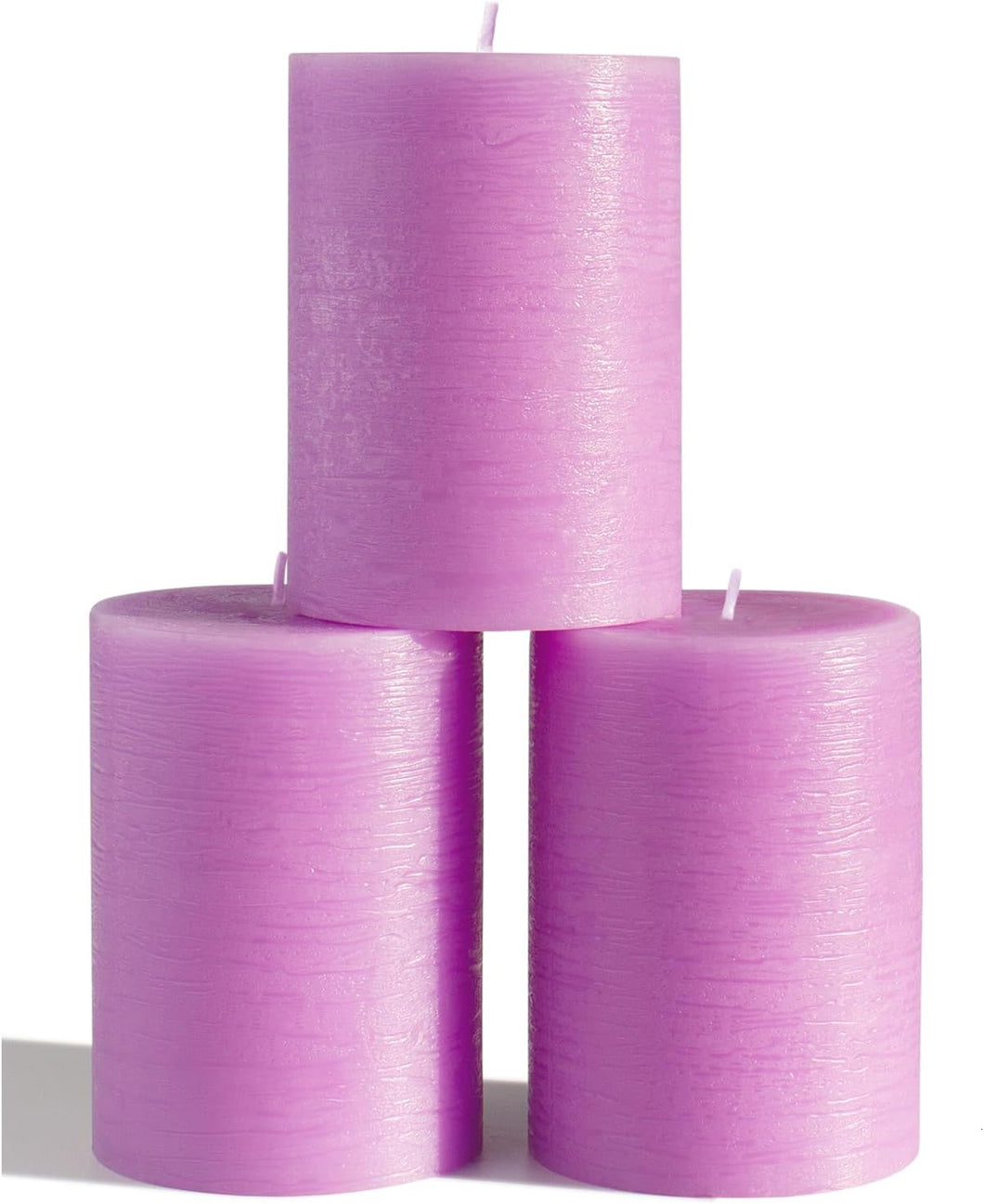 Pillar Set lilac 3pcs 3x4 inch