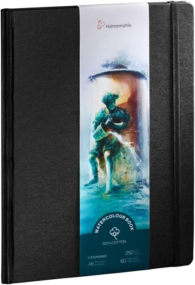 Hahn Watercolour Book 250g A6 Portrait