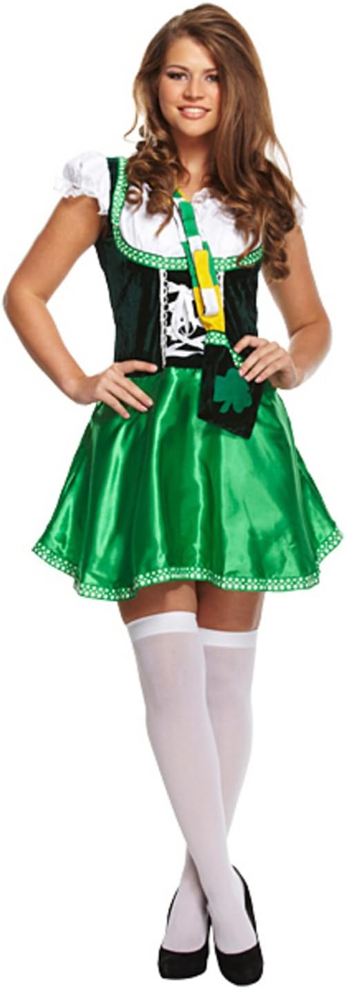 Sexy Irish Lady (One Size) Adult Fancy Dress Costume