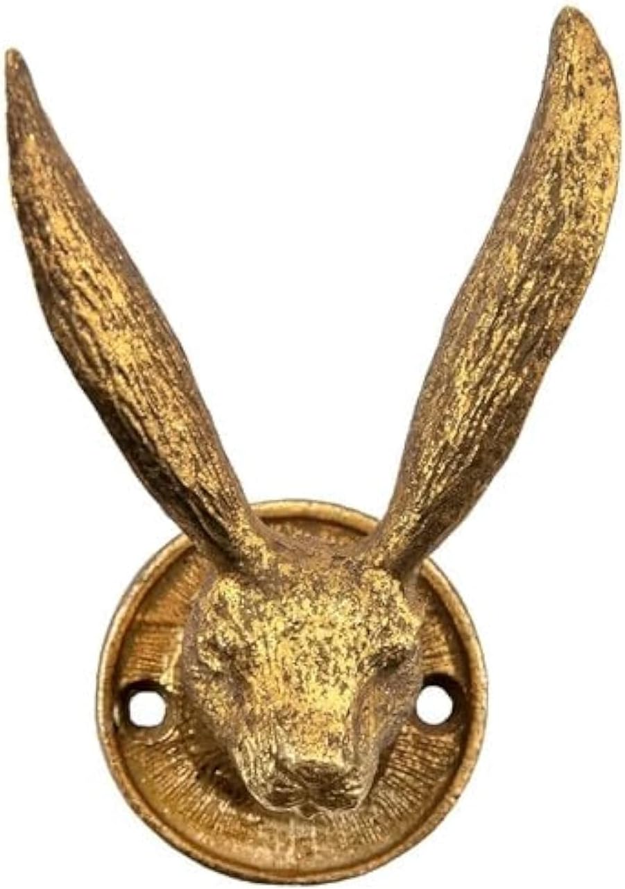 Gold Rabbit Ears Hook