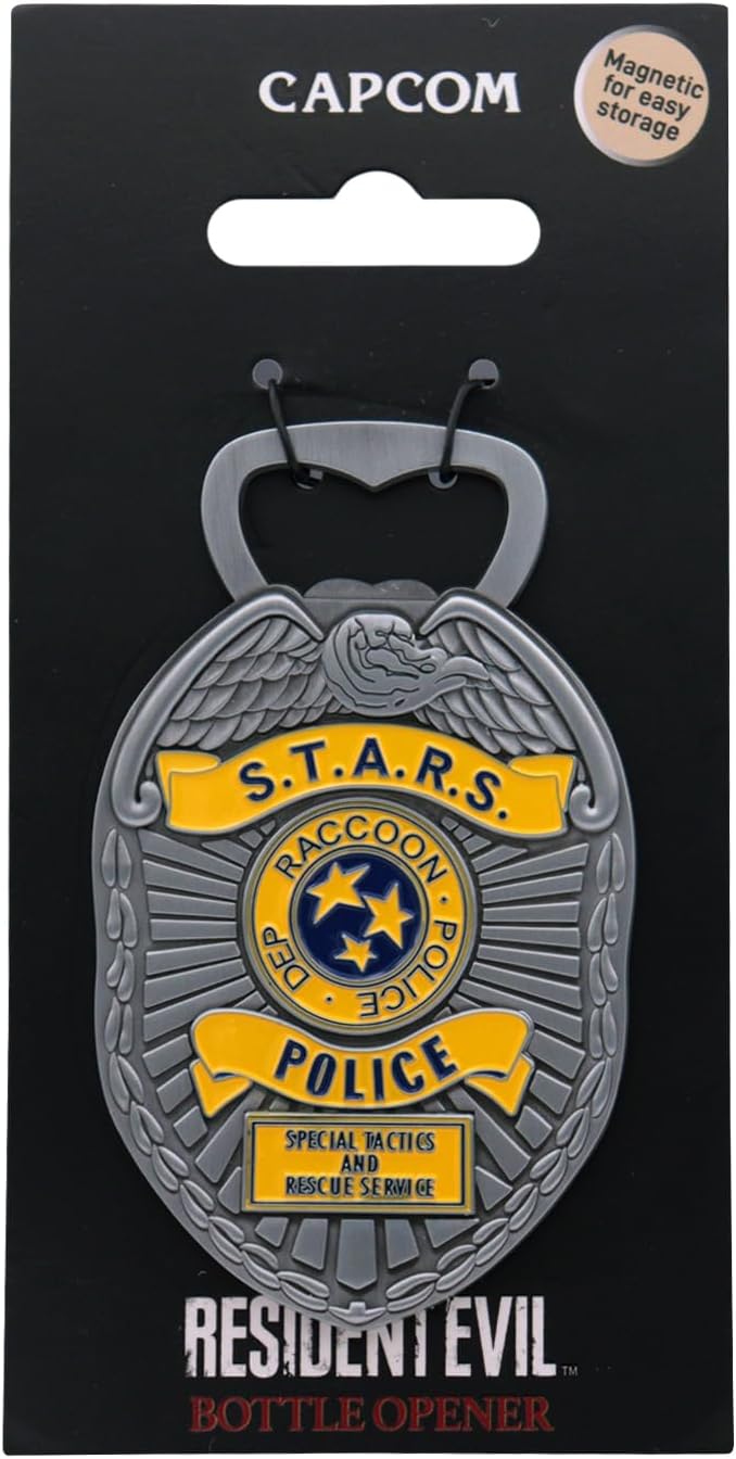 Resident Evil Police Badge Heavy Duty Bottle Opener