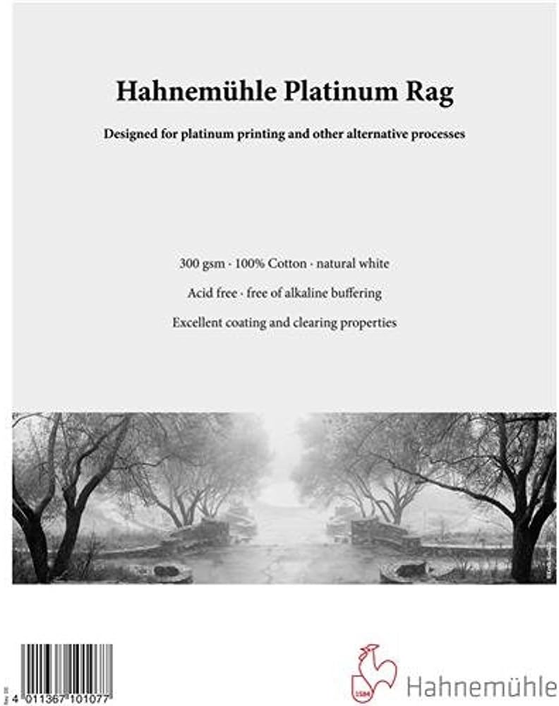 25S HAHN. PLATINUM RAG 20.3X25.4CM 300GM