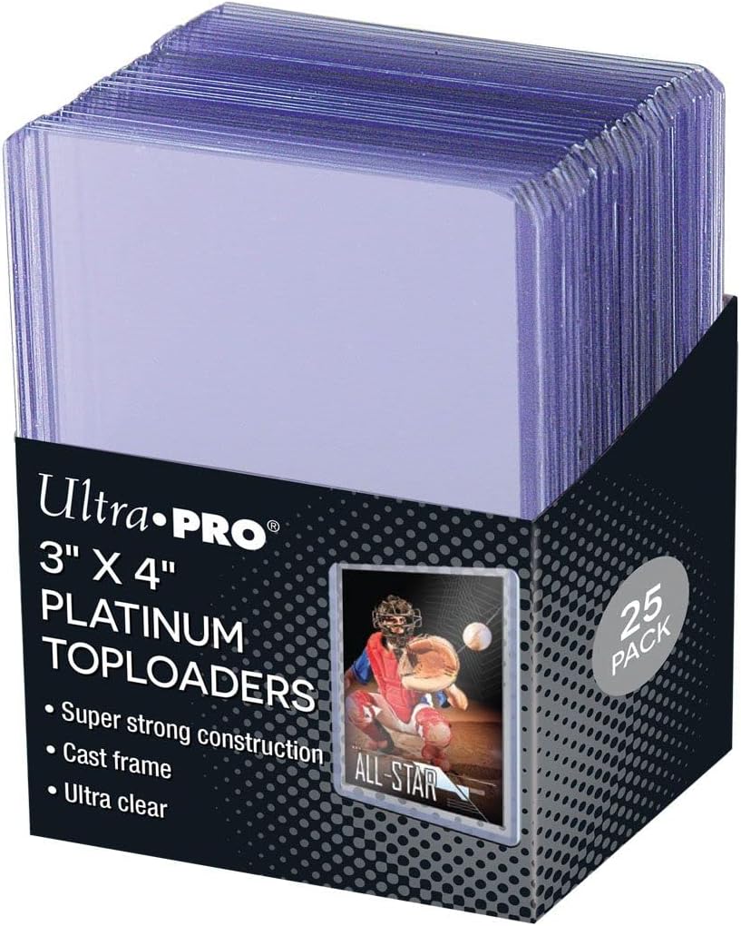 Platinum Toploader Ultra Clear 3in X 4in (25ct)