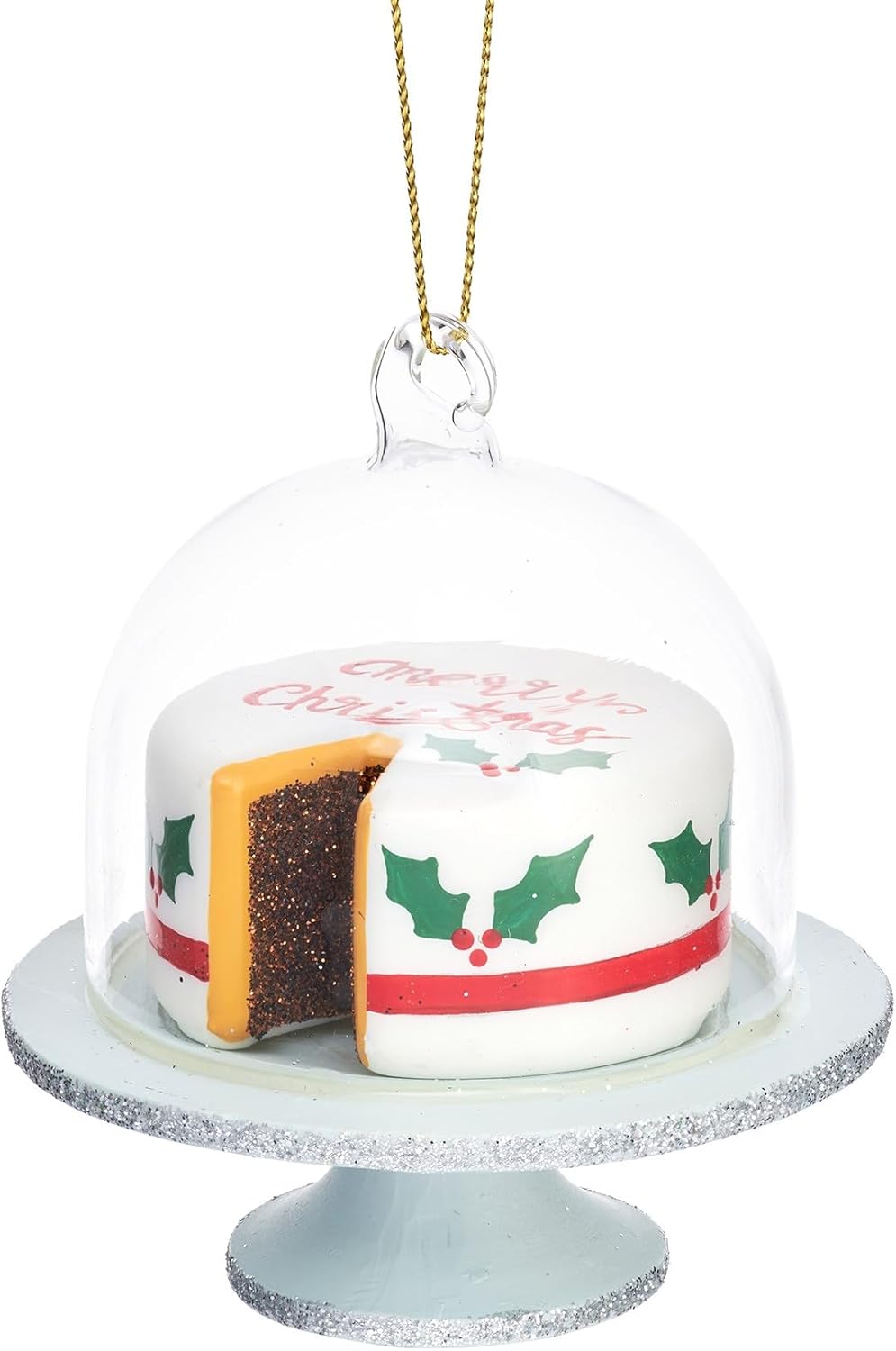 Christmas Cake Shaped Bauble