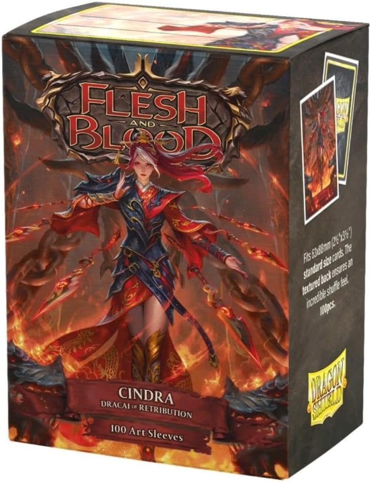 UNIT Matte Art Standard Sleeves: Flesh and Blood - Cindra (100 ct.)
