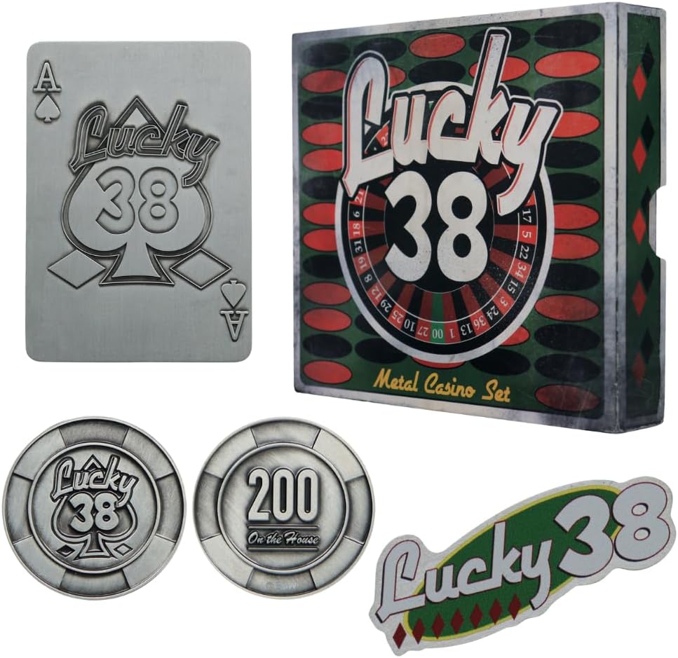 Fallout New Vegas Lucky Set 38 Metal Casino Set