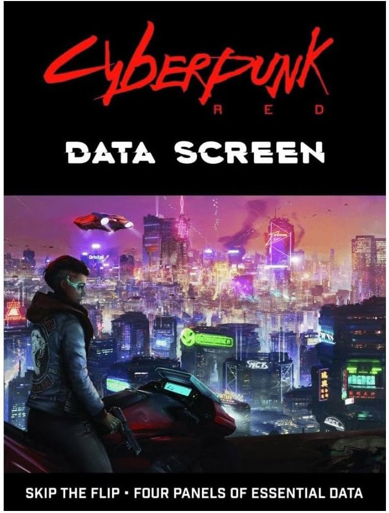 Cyberpunk Red RPG Data Screen