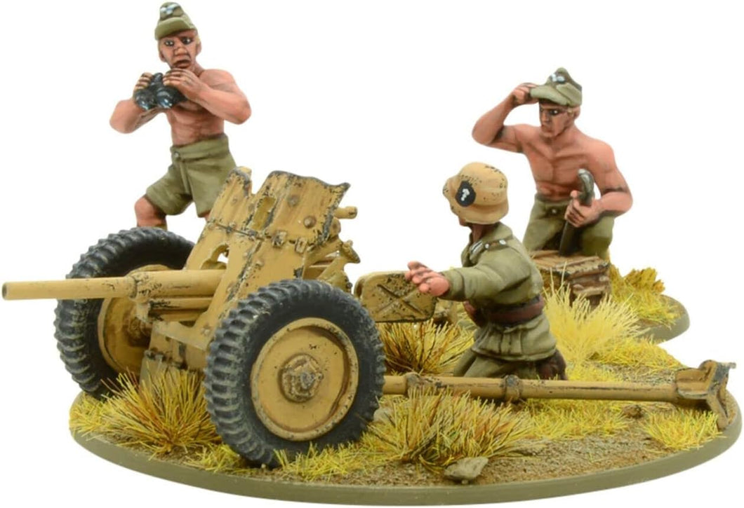 Afrika Korps Pak 36 light anti-tank gun