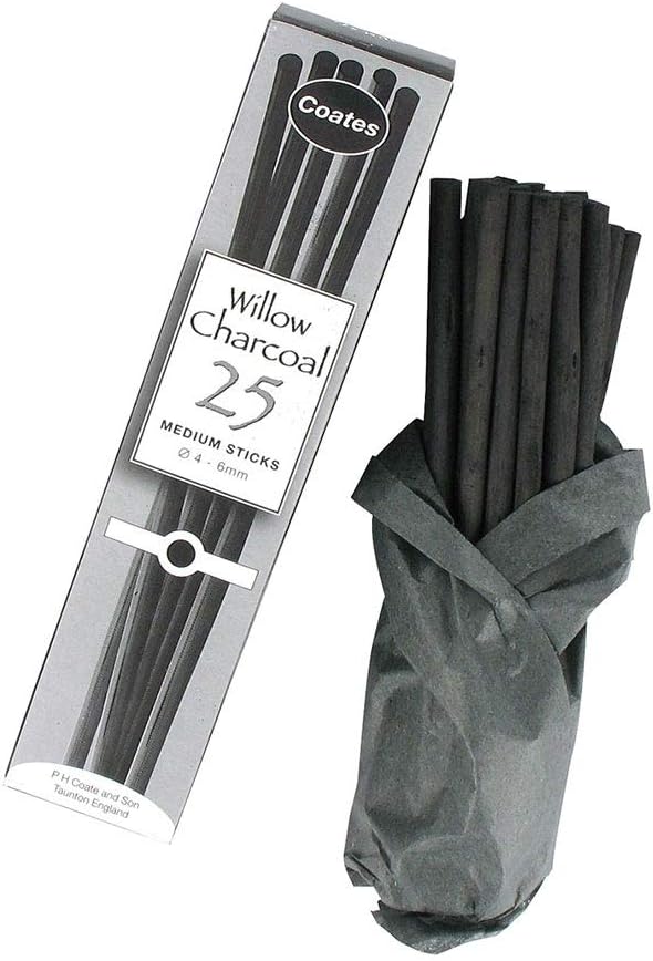 Coates Willow Charcoal MEDIUM x 25