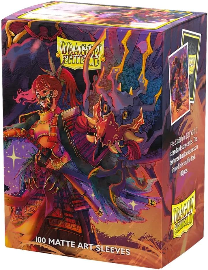 UNIT Dragon Shield The Fallen Standard Size Matte Art Sleeves (100)