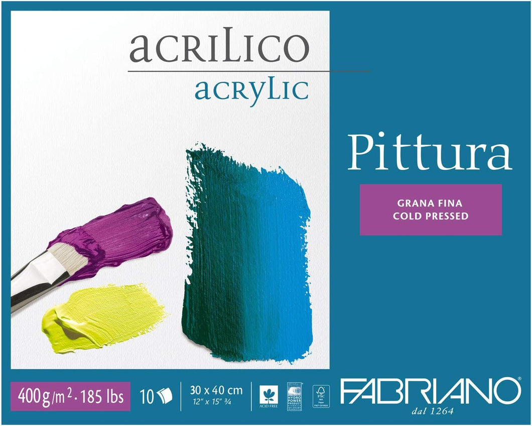 FABRIANO PITTURA BLOCK 12X15.5 400GSM