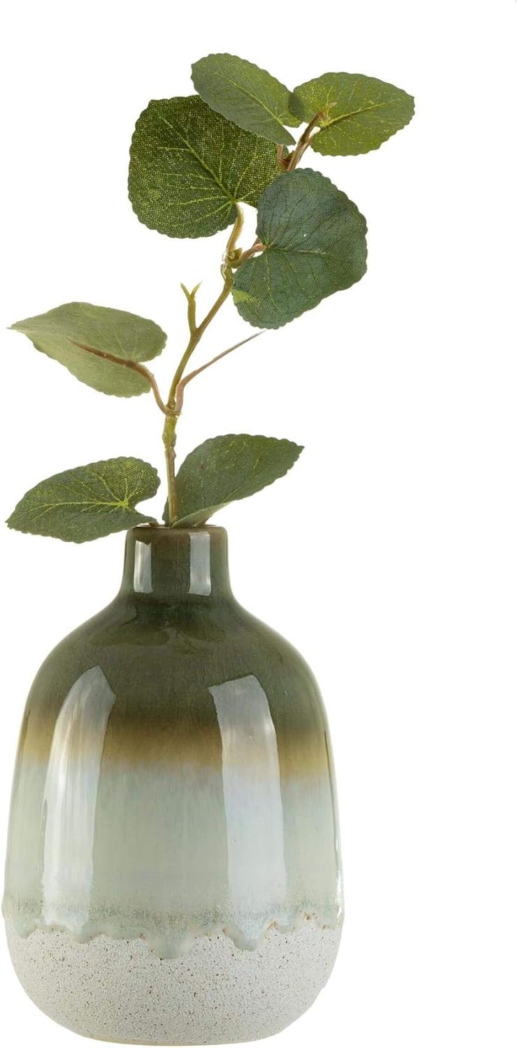 Mojave Glaze Green Vase