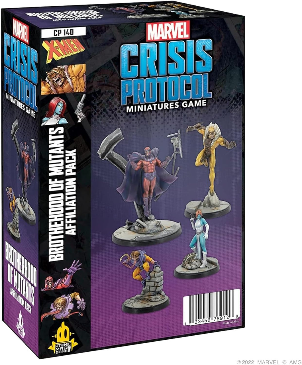 Brotherhood of Mutants Affiliation Pack - Marvel Crisis Protocol