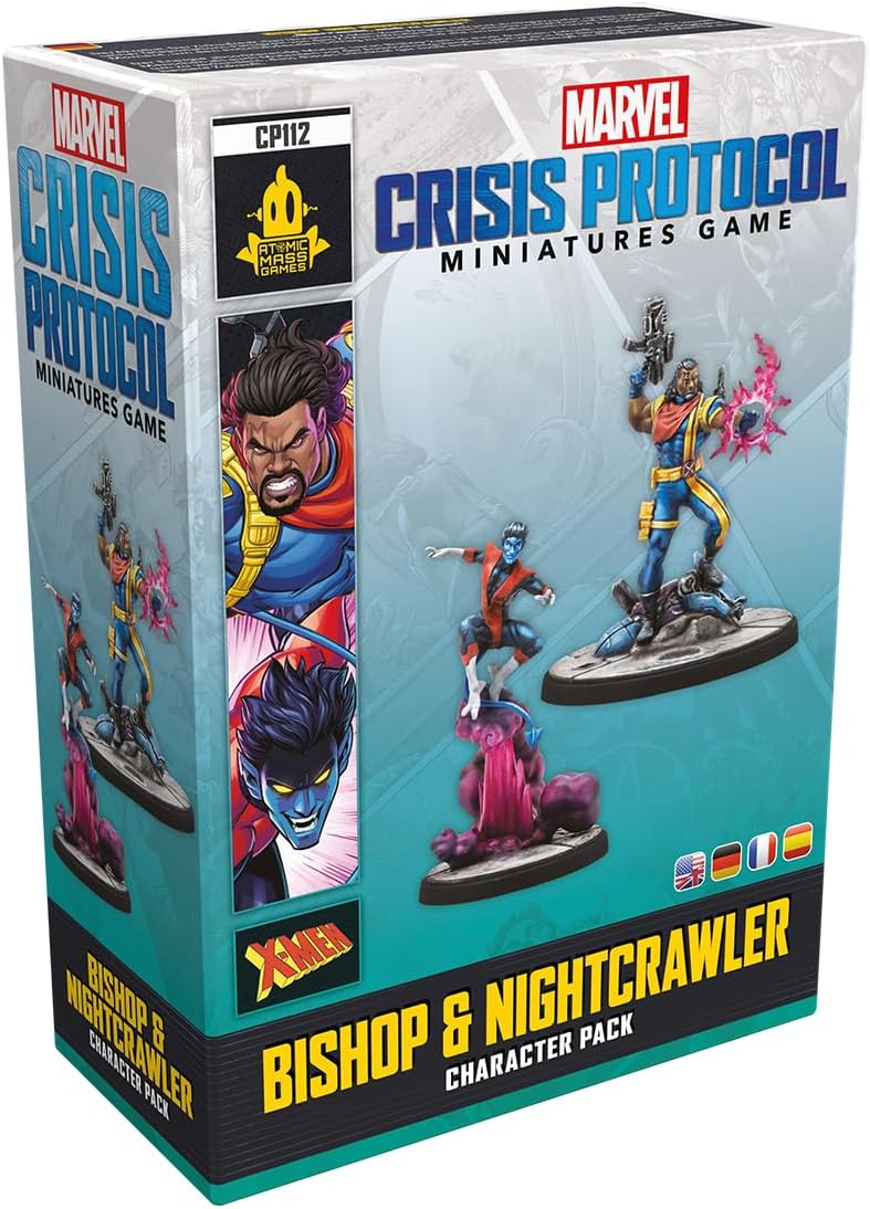 Bishop and Nightcrawler: Marvel Crisis Protocol