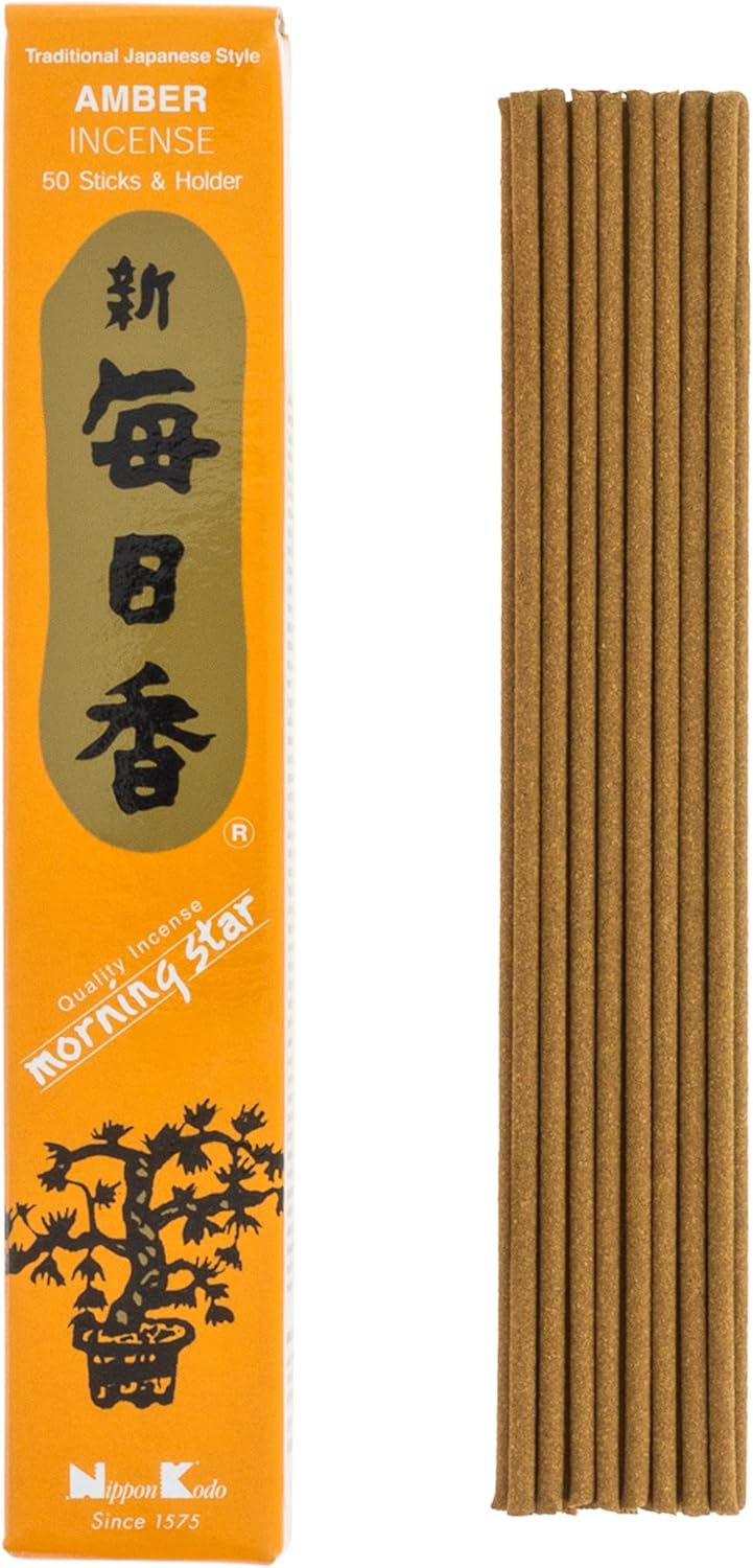 50 Sticks Morning Star Amber Incense