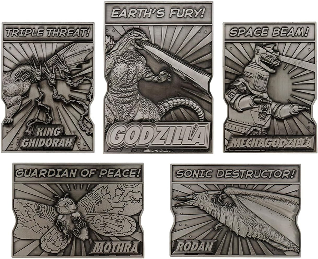 Godzilla 5 Piece Limited Edition Monsters Ingot Set