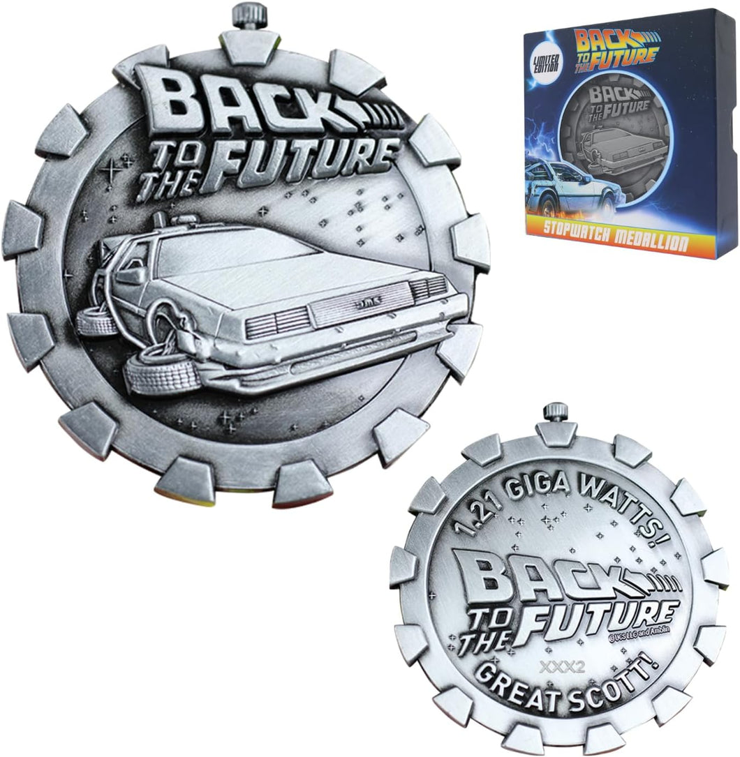 Back to the Future Limited Edition Stopwatch Medallion