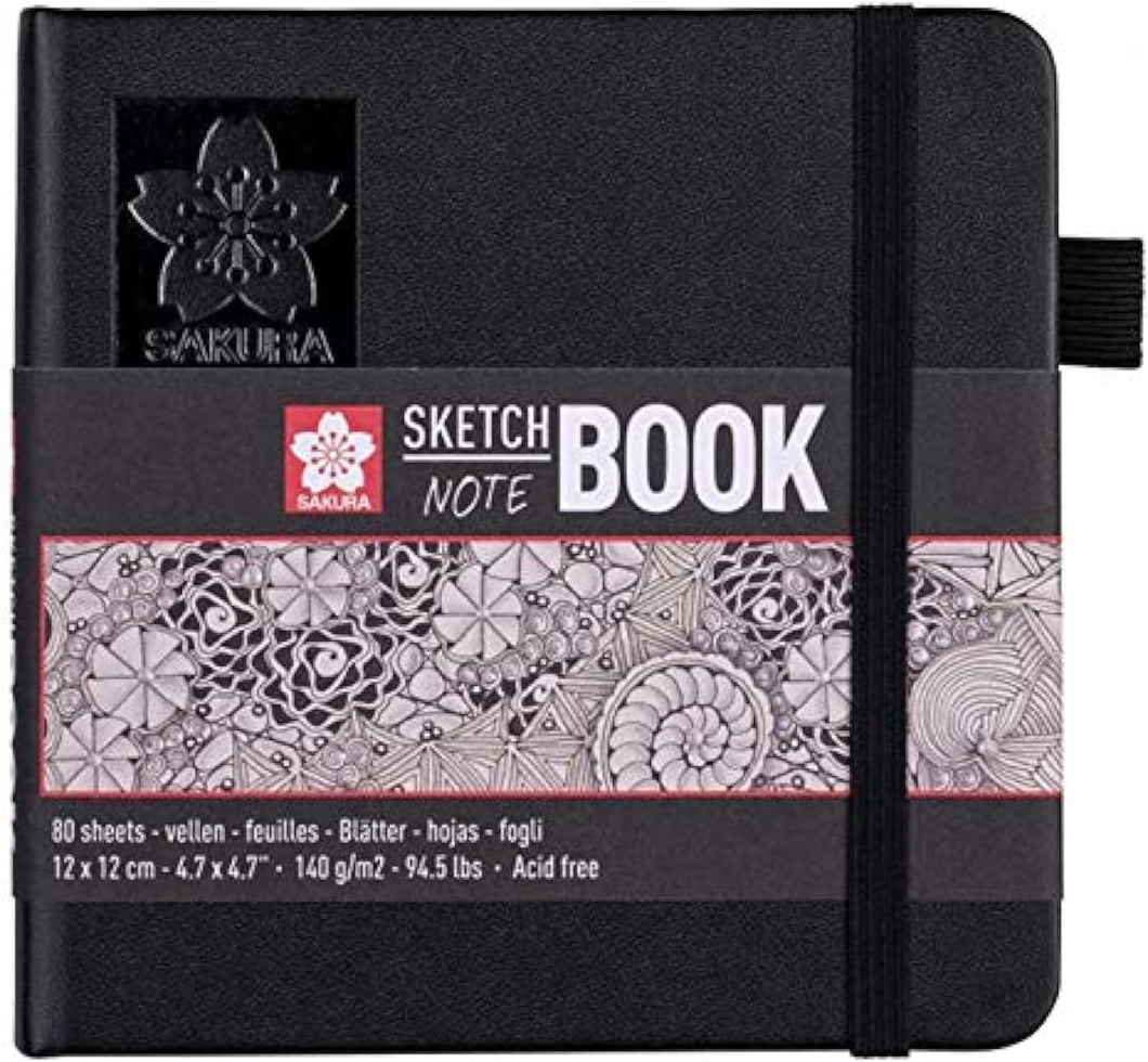 Sakura Sketch/notebook cream paper | 12 x 12 cm, 140 g, 80 pages