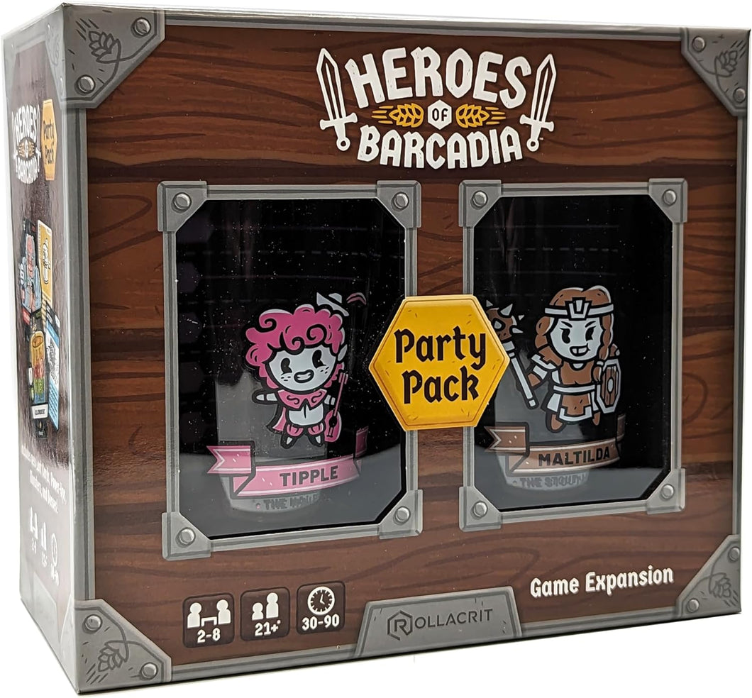 Heroes of Barcadia Party Pack Exp