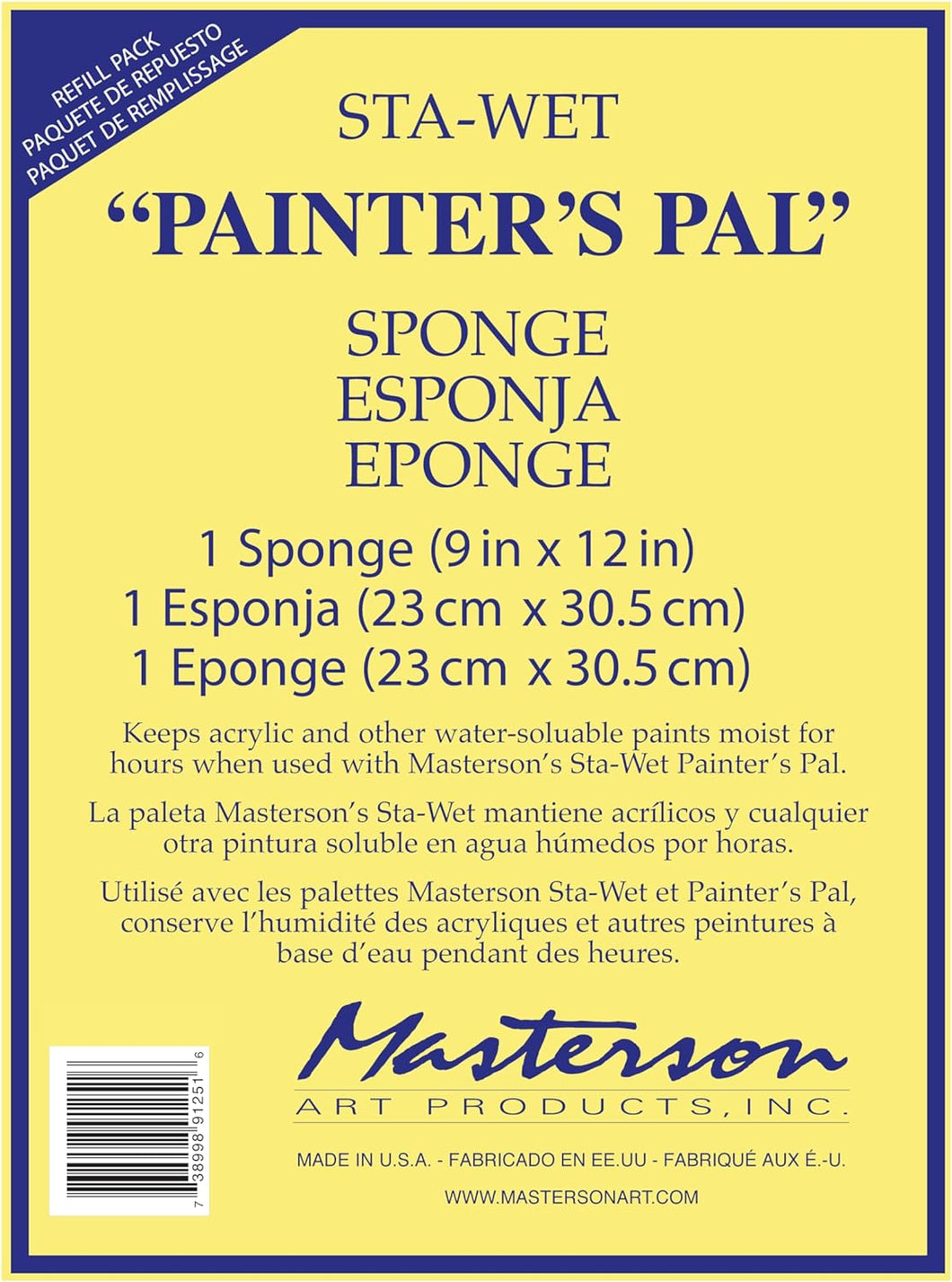 MASTERSON Painter's Pal Sponge Refill (Single)