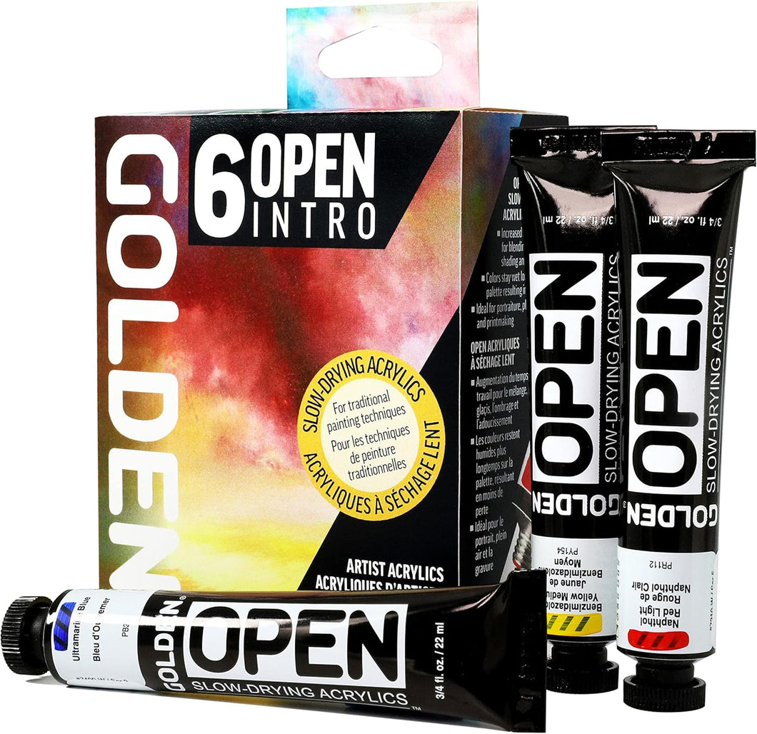 Golden Acrylics OPEN Intro Set