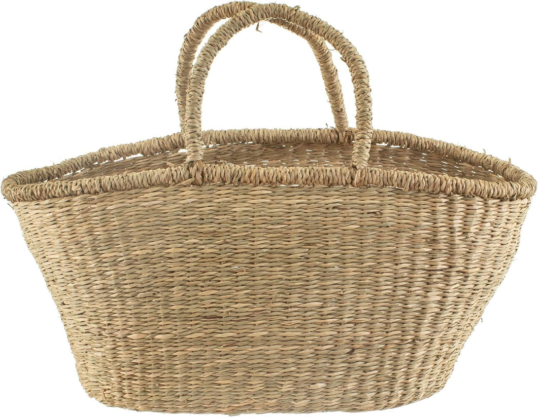 Woven Seagrass Shopper
