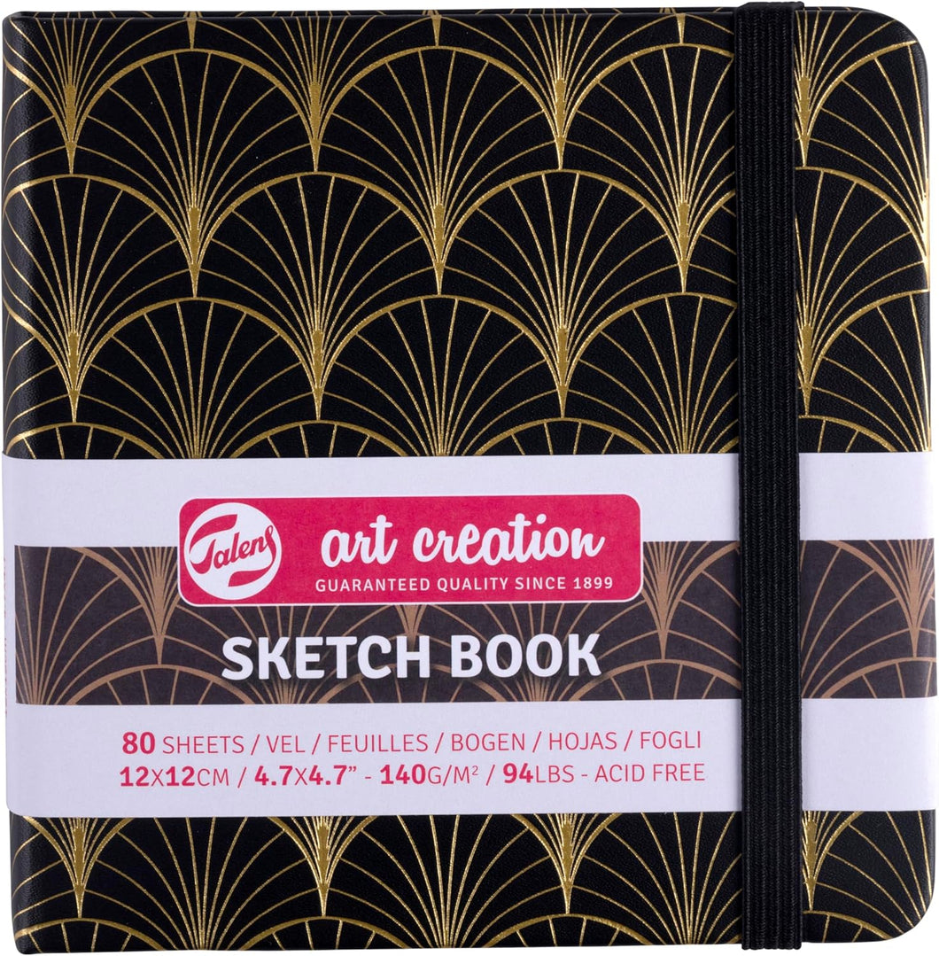 Talens Art Creation Sketchbook Art Deco | 12 x 12 cm, 140 g, 80 sheets