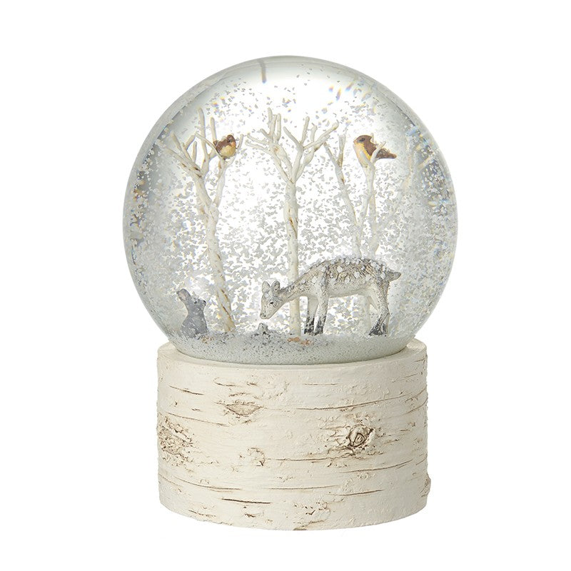 FOREST FRIENDS SCENE SNOWGLOBE
