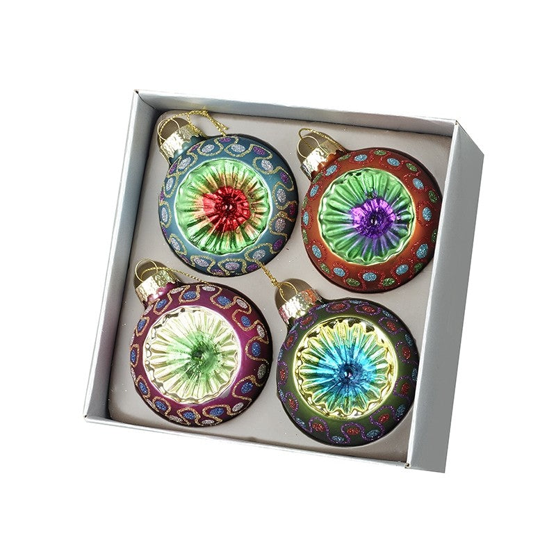 COLOURFUL TRADITIONAL BAUBLES SET