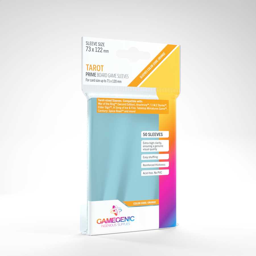 UNIT Gamegenic PRIME Tarot-Sized Sleeves 73 x 122 mm (50 ct.)