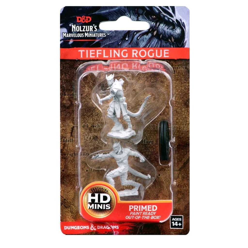 Tiefling Male Rogue: D&D Nolzur's Marvelous Unpainted Miniatures (W5) 100D&D