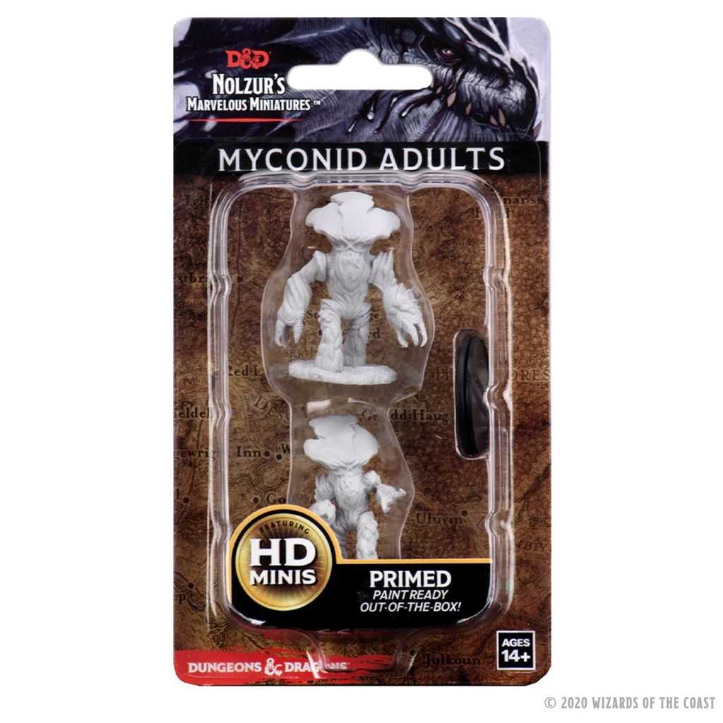 Myconid Adults: D&D Nolzur's Marvelous Unpainted Miniatures (W6)