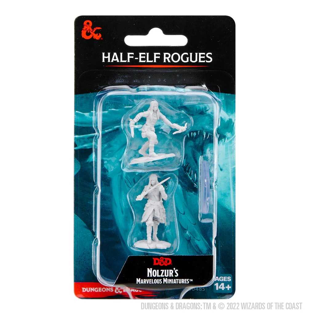 Half-Elf Rogue Female: D&D Nolzur's Marvelous Unpainted Miniatures (W17)
