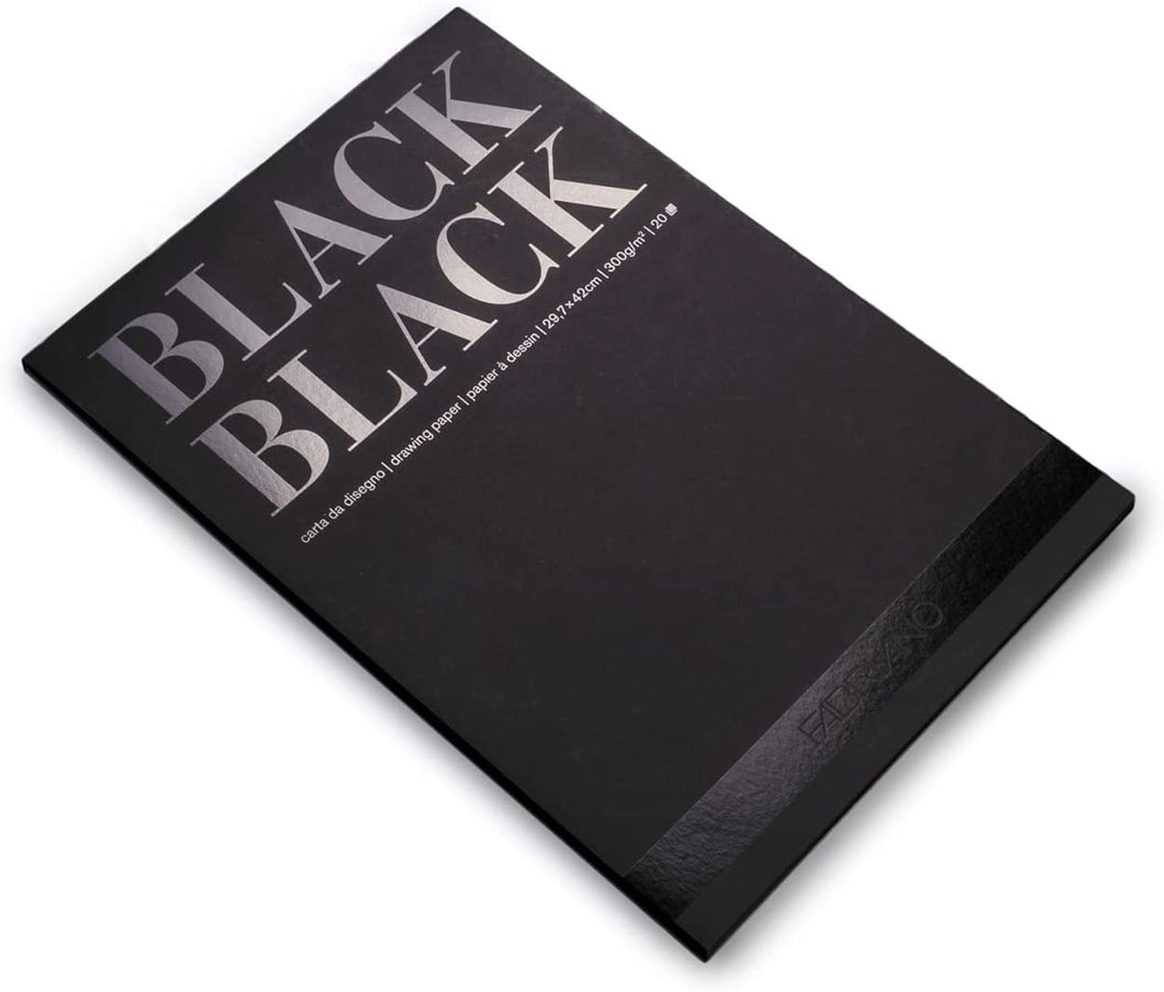 Fabriano Black Black A3 20 sheets 300gsm