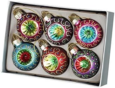Colourful Traditional Bauble Set