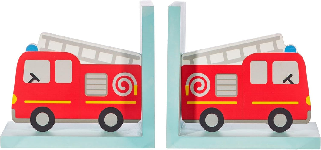 Fire Engine Bookends