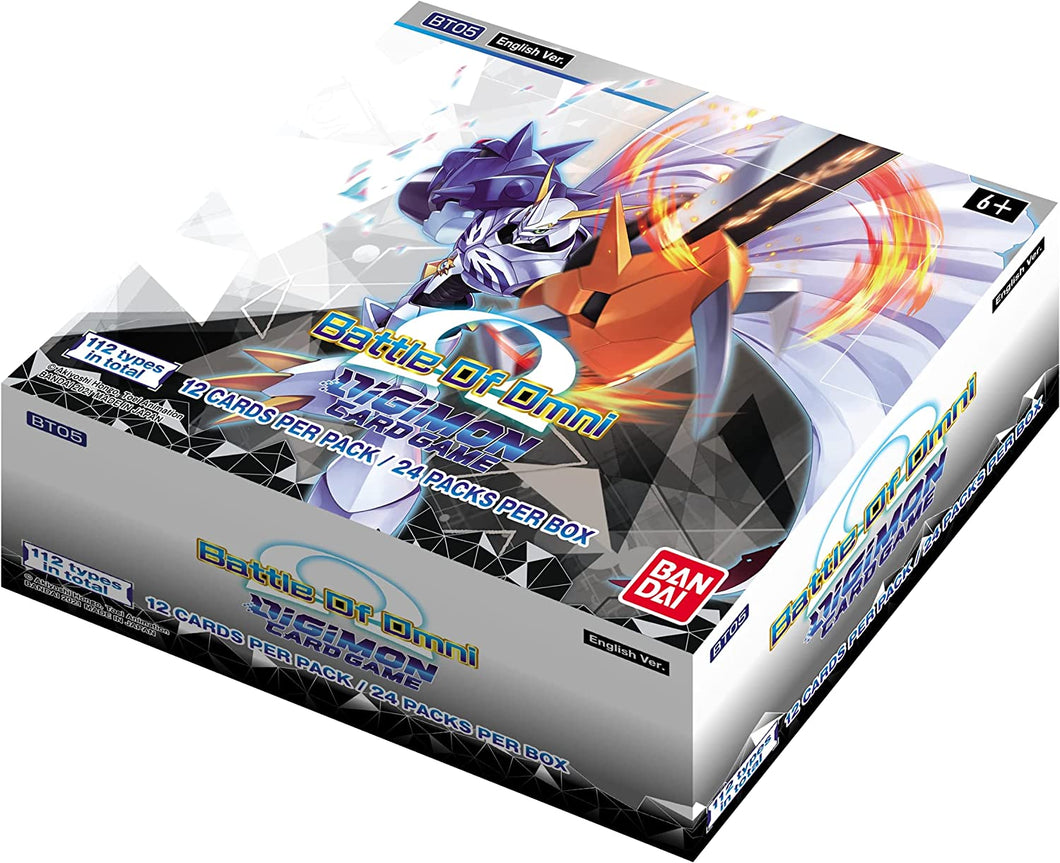 Digimon Card Game: Booster- Battle Of Omni BT05