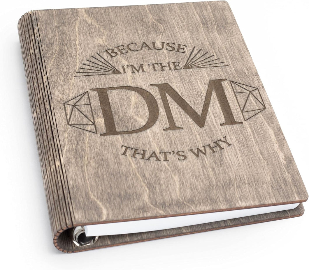 Gray DM Notepad